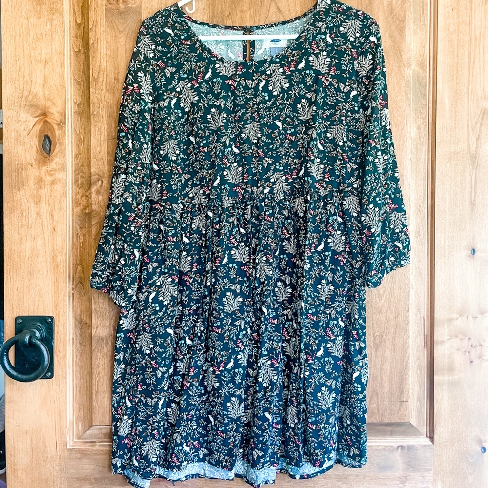 Old Navy black 3/4 length sleeve top